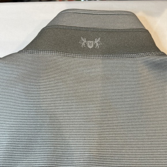 Hickey Freeman New York Mens XL Gray 1/4 Zip Golf Vest Sleeveless - Picture 7 of 8
